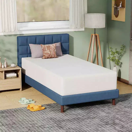 BestMassage 12 Inch Green Tea Memory Foam Mattress Cooling Gel Infused Mattress Medium Firm Mattresses