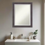 Specchio da parete per bagno Amanti Art Ellie con cornice smussata da mezzo pollice