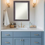 Specchio da parete per bagno Amanti Art Ellie con cornice smussata da mezzo pollice