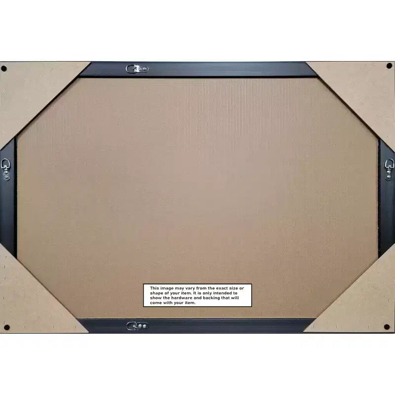Specchio da parete per bagno Amanti Art Ellie con cornice smussata da mezzo pollice
