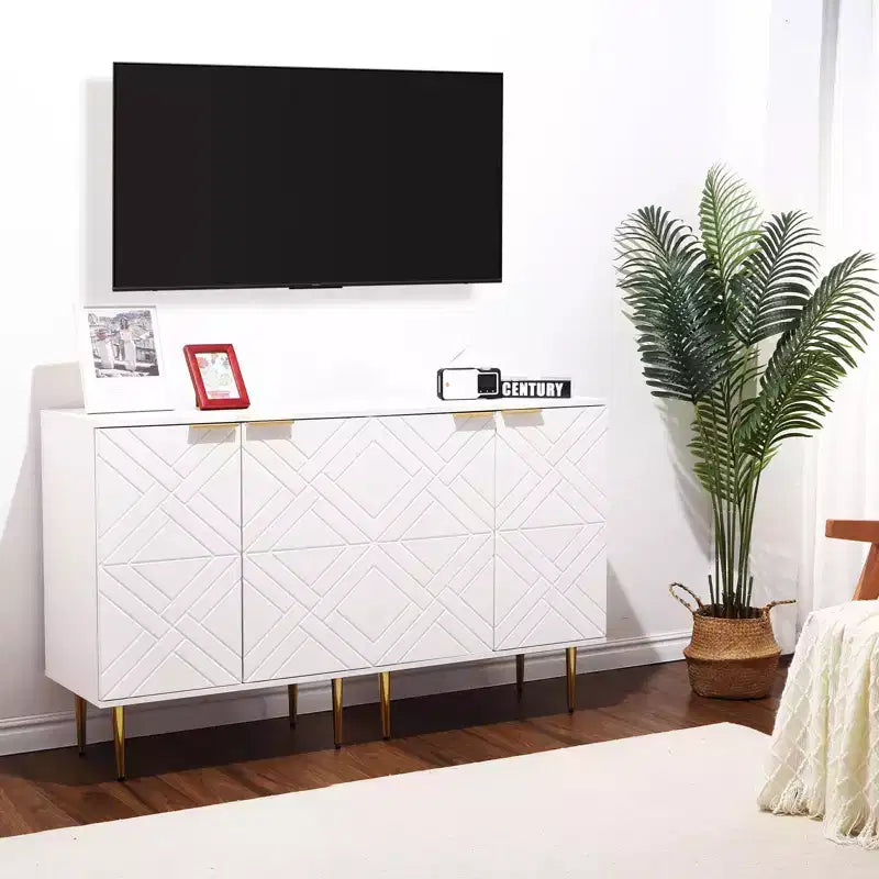 Credenza Contenitore 29 Mobili Moderni con 2 Ante (per Cucina/Sala da Pranzo/Soggiorno)