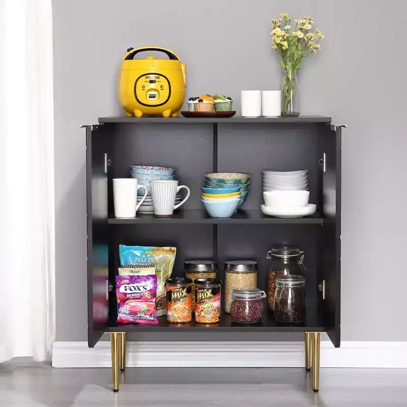 Credenza Contenitore 29 Mobili Moderni con 2 Ante (per Cucina/Sala da Pranzo/Soggiorno)