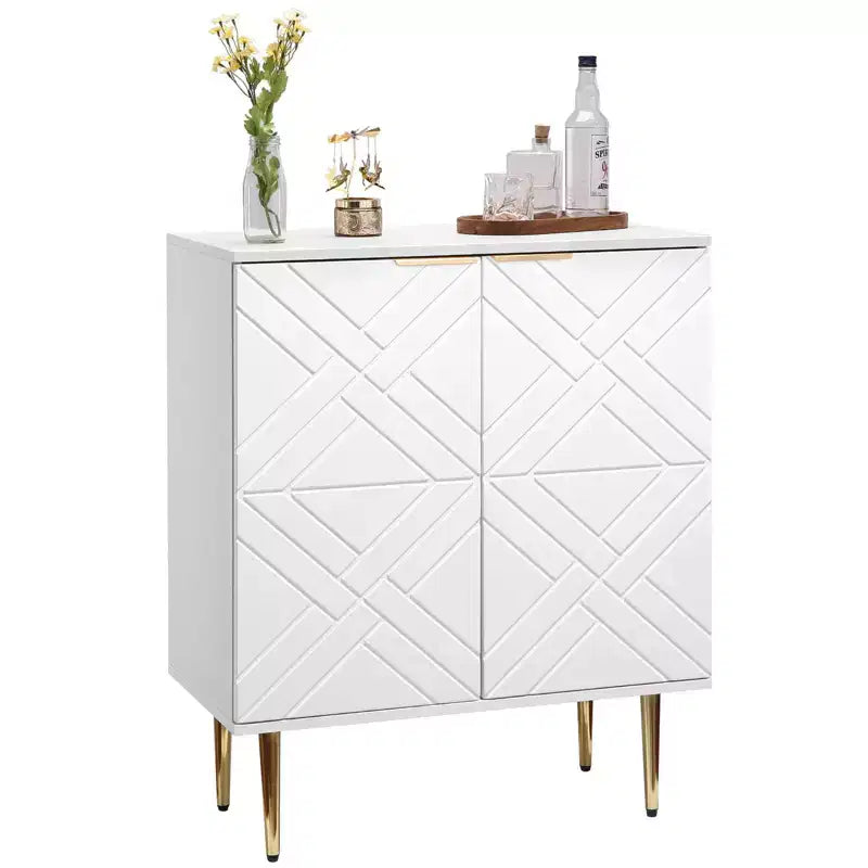 Credenza Contenitore 29 Mobili Moderni con 2 Ante (per Cucina/Sala da Pranzo/Soggiorno)