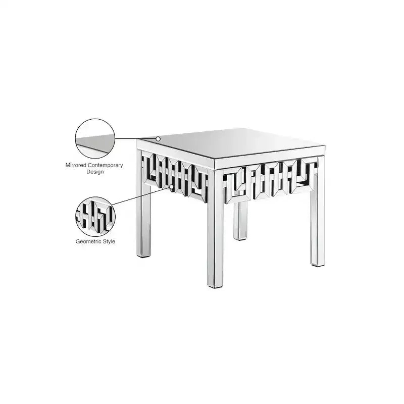 Meridian Furniture Aria Tavolino a specchio
