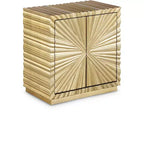Meridian Furniture Golda Gold Side Table