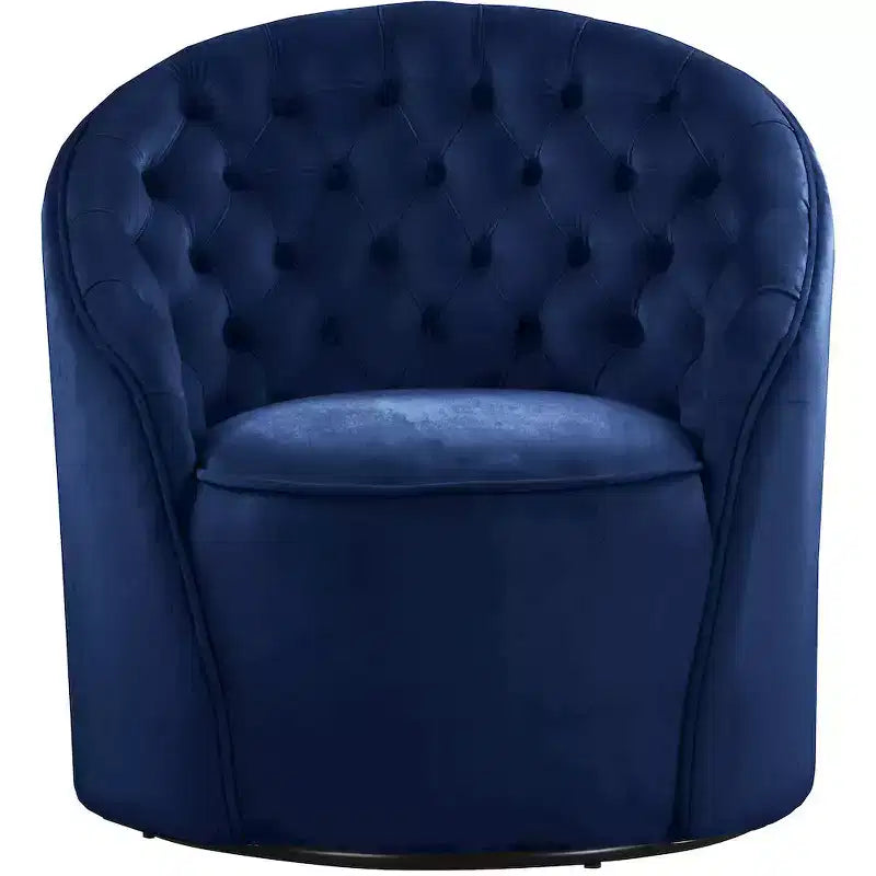 Sedia in velluto Alessio di Meridian Furniture