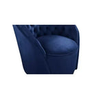 Sedia in velluto Alessio di Meridian Furniture