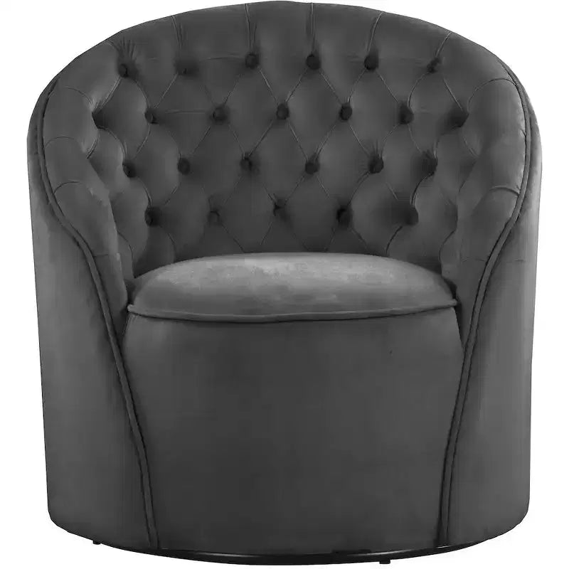 Sedia in velluto Alessio di Meridian Furniture