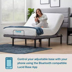 Base letto regolabile Deluxe Comfort Collection - Lucid